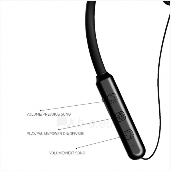 Ausinės Tellur Bluetooth In-ear Headphones Bound black paveikslėlis 4 iš 6