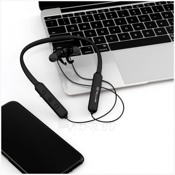 Ausinės Tellur Bluetooth In-ear Headphones Bound black paveikslėlis 6 iš 6