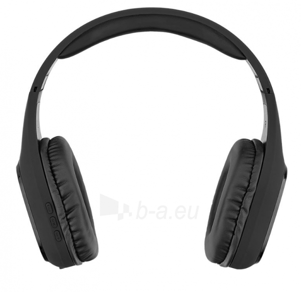 Ausinės Tellur Bluetooth Over-Ear Headphones Pulse black paveikslėlis 2 iš 4