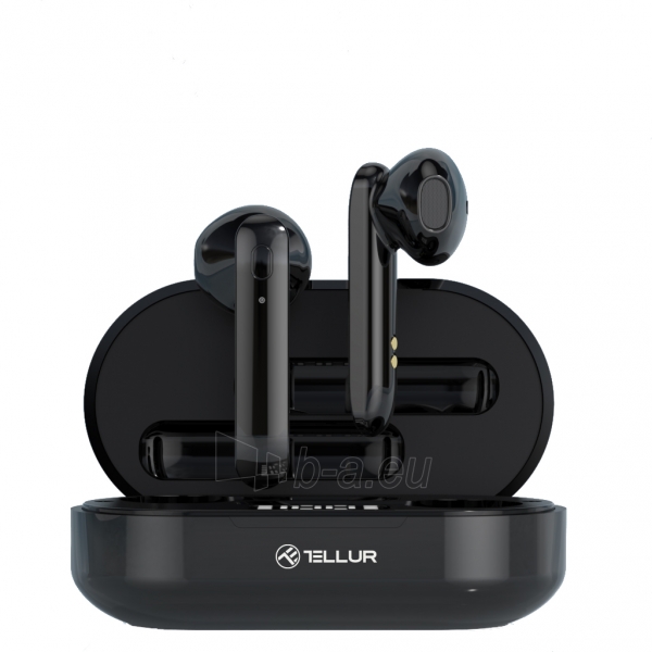 Ausinės Tellur Flip True Wireless Earphones black paveikslėlis 1 iš 6