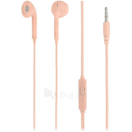 Ausinės Tellur In-Ear Headset Fly, Noise reduction Memory Foam Ear Plugs pink paveikslėlis 1 iš 5
