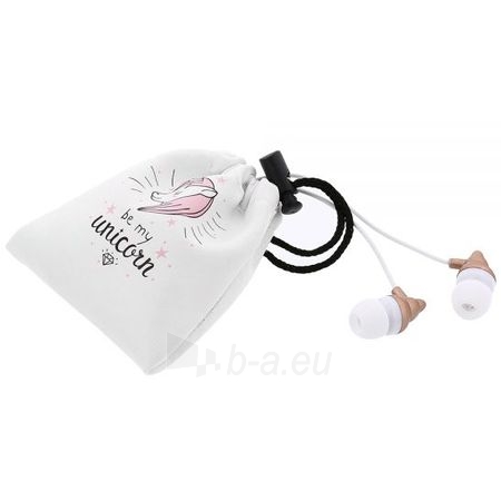 Ausinės Tellur In-Ear Headset Magiq, Carrying Pouch pink paveikslėlis 1 iš 5