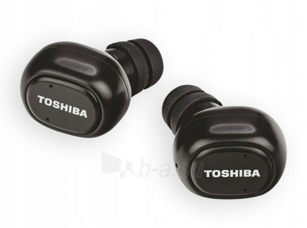 Ausinės Toshiba CordFree RZE-BT800E rubber black paveikslėlis 1 iš 4