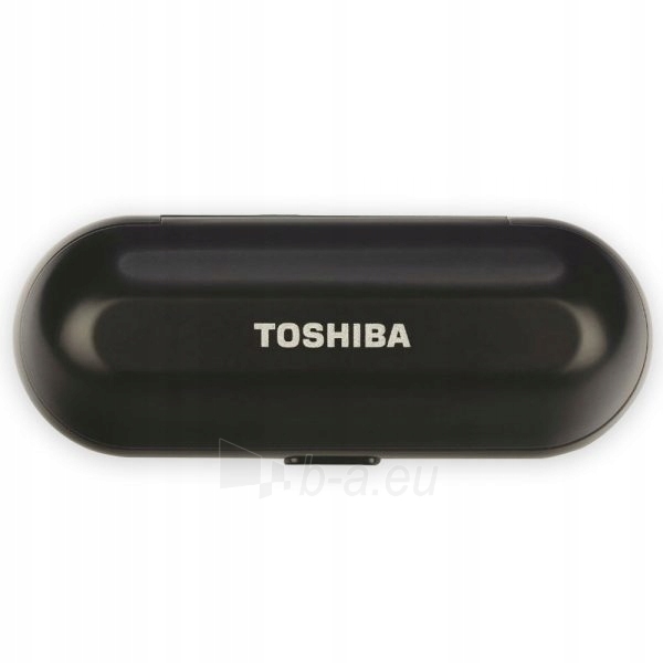 Ausinės Toshiba CordFree RZE-BT800E rubber black paveikslėlis 2 iš 4