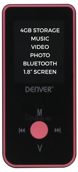 Ausinukas Denver MPG-4084BT Pink paveikslėlis 1 iš 6