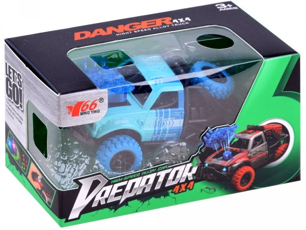 „Auto Predator 4x4“ automobilis, mėlynos spalvos paveikslėlis 2 iš 8