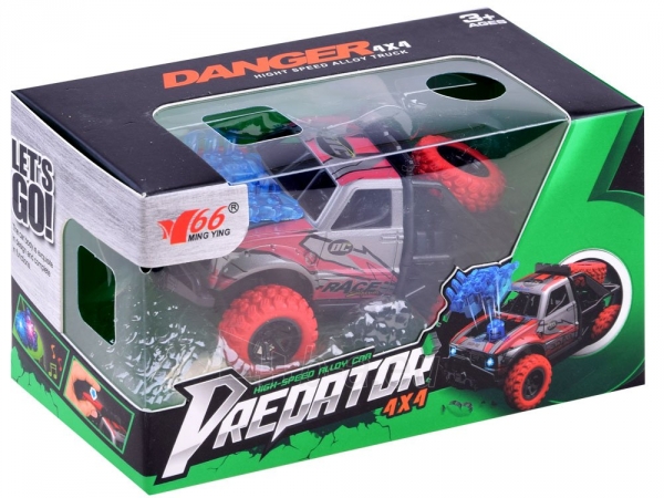 Žaislinis automobilis Auto Predator 4x4 (raudonas) paveikslėlis 2 iš 9