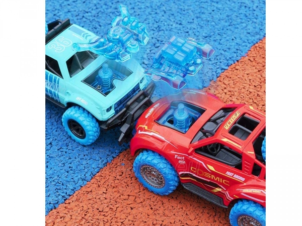 Žaislinis automobilis Auto Predator 4x4 (raudonas) paveikslėlis 3 iš 9