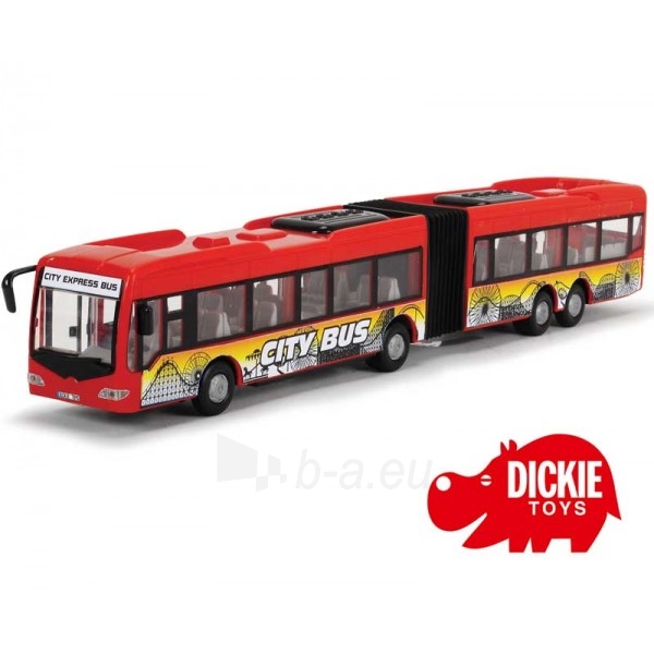 Autobusas | City Express 46cm 2016 raudonas | Dickie paveikslėlis 2 iš 3