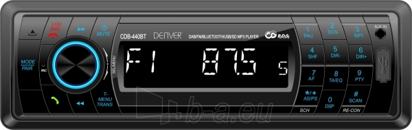 Automagnetola Denver CDB-440BT paveikslėlis 1 iš 1