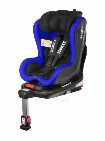 Automobilinė kėdutė Sparco SK500i black-blue (SK500i-BL) Max 18Kg paveikslėlis 1 iš 5