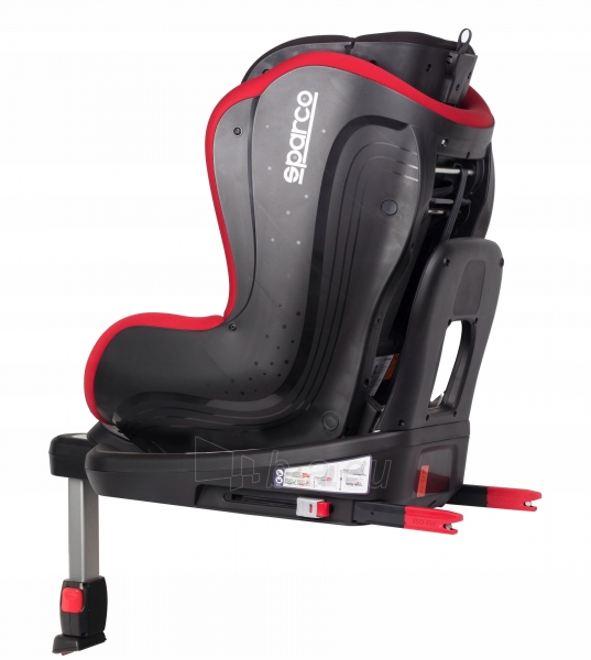 Automobilinė kėdutė Sparco SK500i black-red (SK500IRD) Max 18 Kg paveikslėlis 4 iš 5