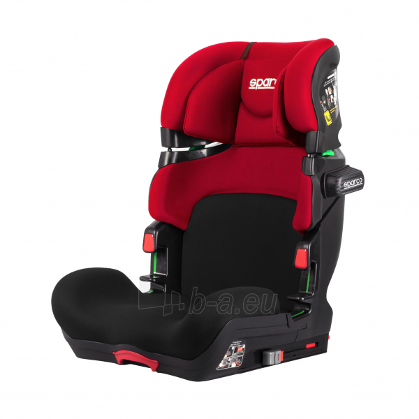 Automobilinė kėdutė Sparco SK800 red Isofix 9-36 Kg (SK800IG23RD) paveikslėlis 1 iš 1