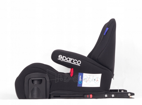 Automobilinė kėdutė Sparco SK900i black-red (SK900i-RD) 22-36 Kg paveikslėlis 3 iš 6