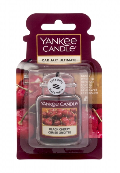 Automobilio gaiviklis Yankee Candle Black Cherry Car Jar 1vnt paveikslėlis 1 iš 1