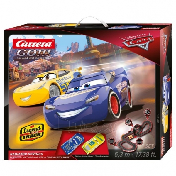 Automobilių trąsa 62446 Carrera Disney/Pixar Cars – Radiator Springs Vehicle paveikslėlis 1 iš 6