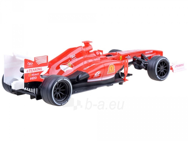 Automobiliukas Red racing car with RC0533 pilot paveikslėlis 6 iš 8