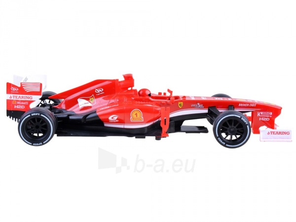 Automobiliukas Red racing car with RC0533 pilot paveikslėlis 8 iš 8