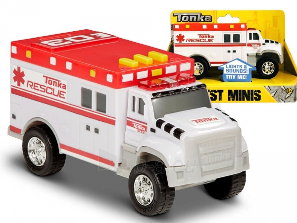 Automobiliukas Tonka car - CARRIER, ambulance ZA3612 KAR paveikslėlis 2 iš 8
