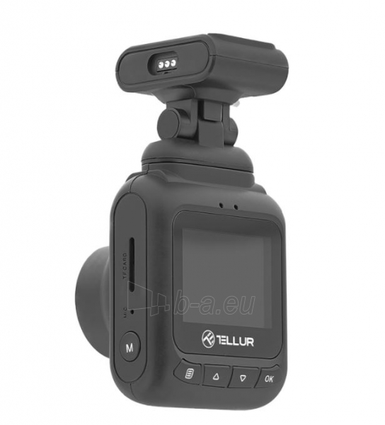 Autoregistratorius Tellur Dash Patrol DC1 FullHD 1080P black paveikslėlis 3 iš 8