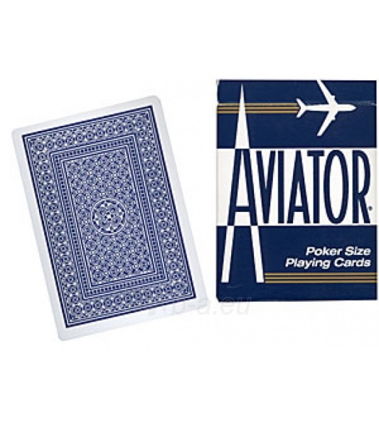 Aviator Jumbo pokerio kortos (Mėlynos) paveikslėlis 3 iš 5