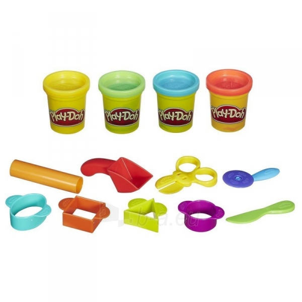 B1169 plastilino įrankių rinkinys Play-Doh HASBRO NEW Play-Doh Starter Set paveikslėlis 2 iš 3