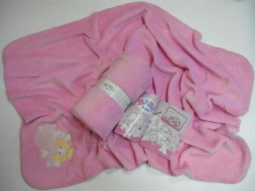 Baby Born rankšluostis 75x100 cm rožinis 1vnt. paveikslėlis 3 iš 3