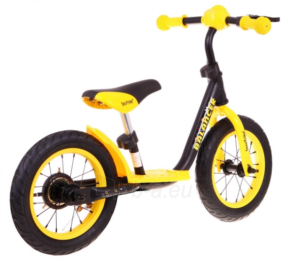 Balansinis dviratis Sportrike Balancer, geltonas paveikslėlis 4 iš 6
