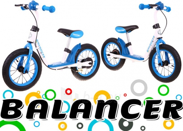 Balansinis dviratis Sportrike Balancer, mėlynas paveikslėlis 2 iš 7