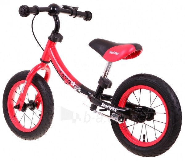 Balansinis dviratis SporTrike Boomerang 10-12, raudonas paveikslėlis 9 iš 11