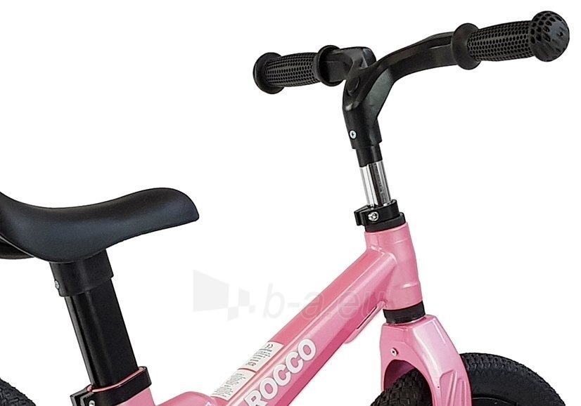 Balansinis dviratukas "Rocco", rožinis paveikslėlis 9 iš 10