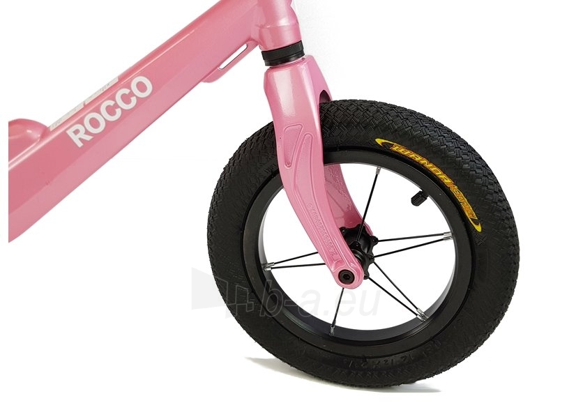 Balansinis dviratukas "Rocco", rožinis paveikslėlis 10 iš 10