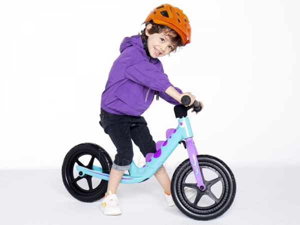 Balansinis dviratukas "Royal Baby Rawr", mėlynas paveikslėlis 13 iš 14