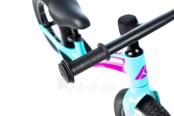 Balansinis dviratukas Karbon First blue-pink paveikslėlis 1 iš 7