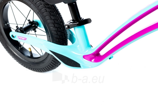 Balansinis dviratukas Karbon First blue-pink paveikslėlis 4 iš 7
