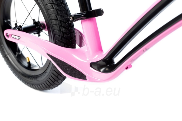 Balansinis dviratukas Karbon First pink-black paveikslėlis 1 iš 6