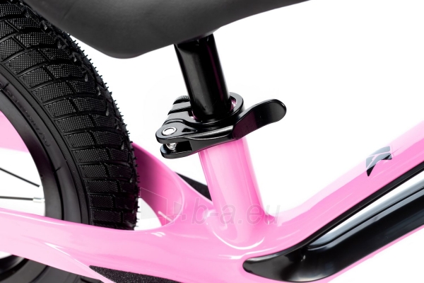 Balansinis dviratukas Karbon First pink-black paveikslėlis 2 iš 6