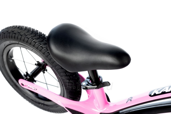 Balansinis dviratukas Karbon First pink-black paveikslėlis 3 iš 6
