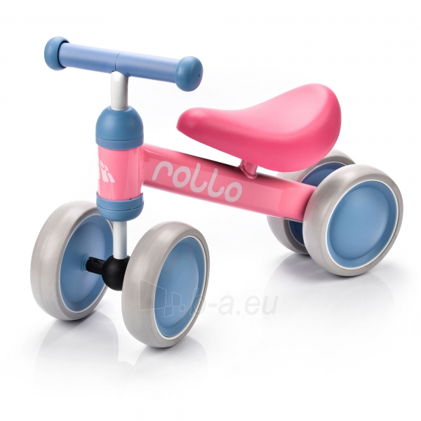 Balansinis dviratukas Meteor Balance Bike Rollo Minth/Pink paveikslėlis 1 iš 2