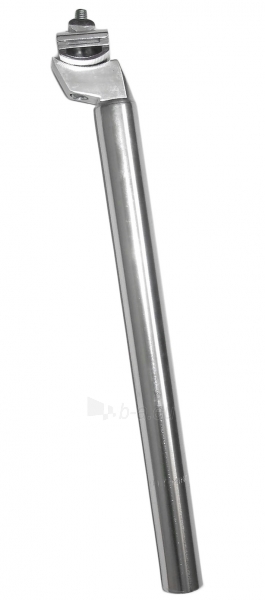 Balnelio laikiklis Nova Clamp Alu D27.2x350mm silver paveikslėlis 1 iš 2