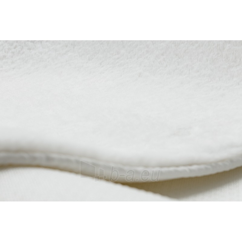 Baltas kailio imitacijos kilimas POSH | 120x160 cm paveikslėlis 13 iš 17