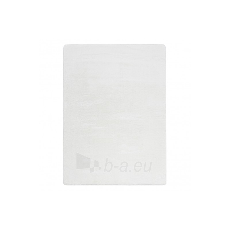 Baltas kailio imitacijos kilimas POSH | 120x160 cm paveikslėlis 3 iš 17