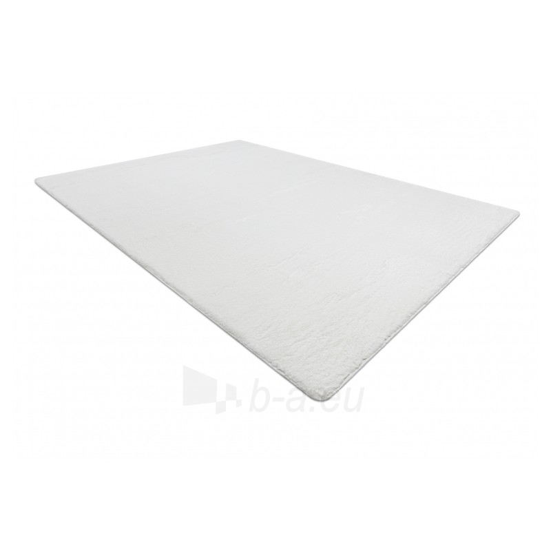 Baltas kailio imitacijos kilimas POSH | 50x80 cm paveikslėlis 4 iš 17