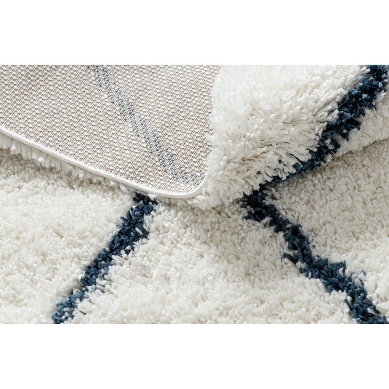 Baltas kilimas su mėlynais akcentais UNION | 120x170 cm paveikslėlis 14 iš 16