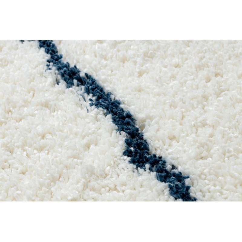 Baltas kilimas su mėlynais akcentais UNION | 140x190 cm paveikslėlis 7 iš 16