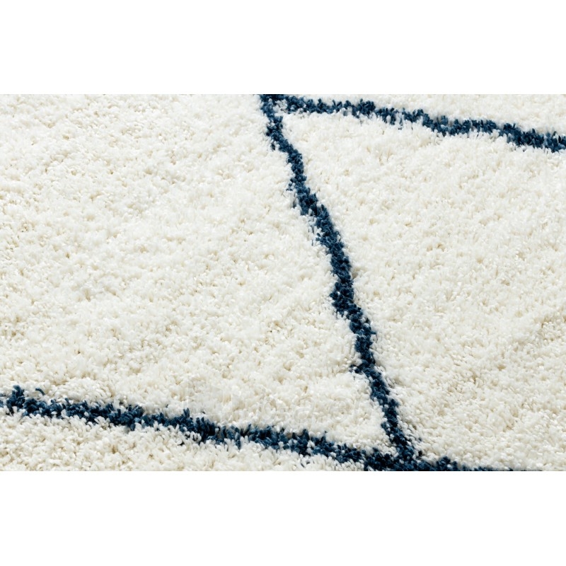 Baltas kilimas su mėlynais akcentais UNION | 160x220 cm paveikslėlis 5 iš 16