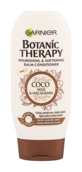 Balzamas pažeistiems plaukams Garnier Botanic Therapy Coco & Macadamia 200ml paveikslėlis 1 iš 1