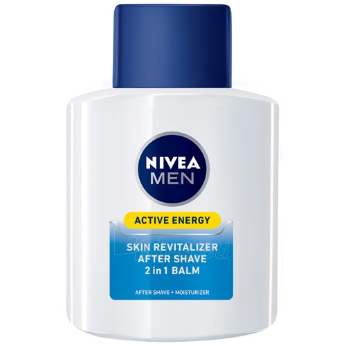 Balzamas po skutimosi Nivea Skin Energy Double Action Q10 100 ml paveikslėlis 1 iš 1