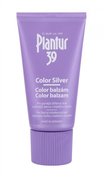 Balzamas šviesiems plaukams Plantur 39 Phyto-Coffein Color Silver 150ml paveikslėlis 1 iš 1