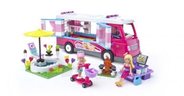 Barbės automobilis 80293 Barbie. MATTEL MEGA BLOKS paveikslėlis 4 iš 4